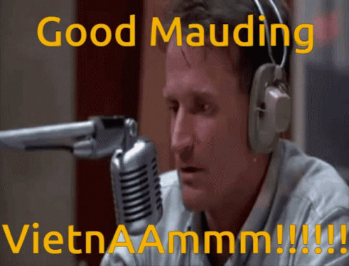 Good Morning Vietnam Robin Williams Hyped Up GIF