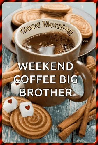 Good Morning Weekend Coffee Cup