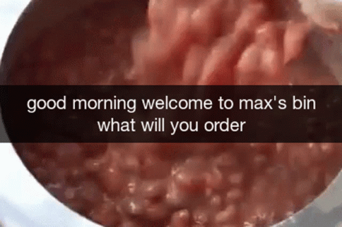 Good Morning Welcome to Max's Bin