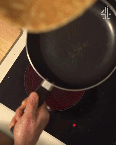 Good Morning Wife Sweet Husband Cook Breakfast GIF