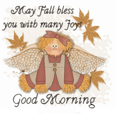 Good Morning Wishes This Fall Season GIF