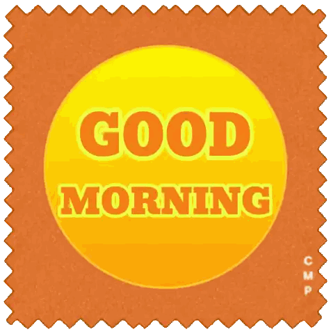 Good Morning Yellow Circle