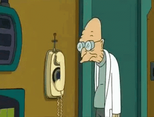 Good News Everyone Futurama Professor Farnsworth GIF