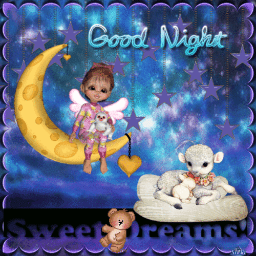 Good Night And Sweet Dreams Dancing Teddy Bear GIF