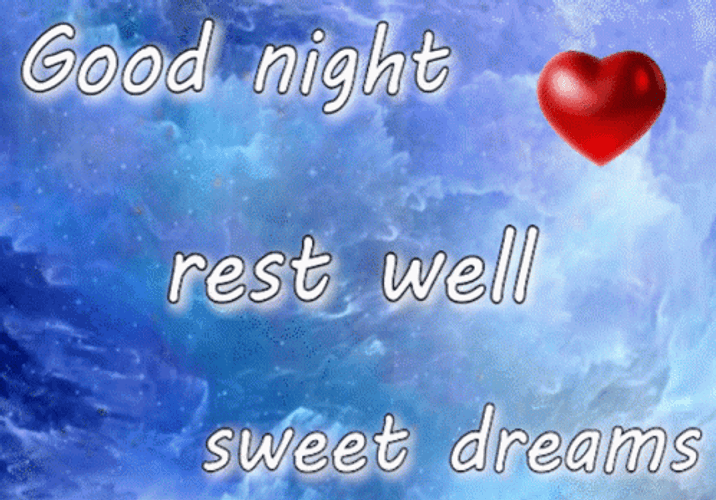 Good Night And Sweet Dreams Rest Well Sky GIF