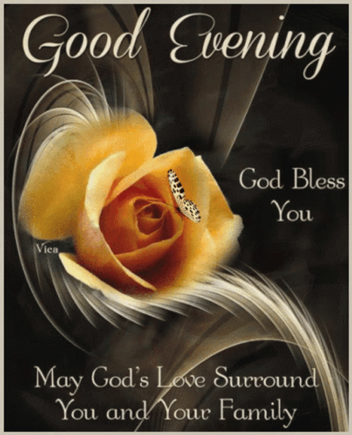 Good Night Blessings Along The Way GIF