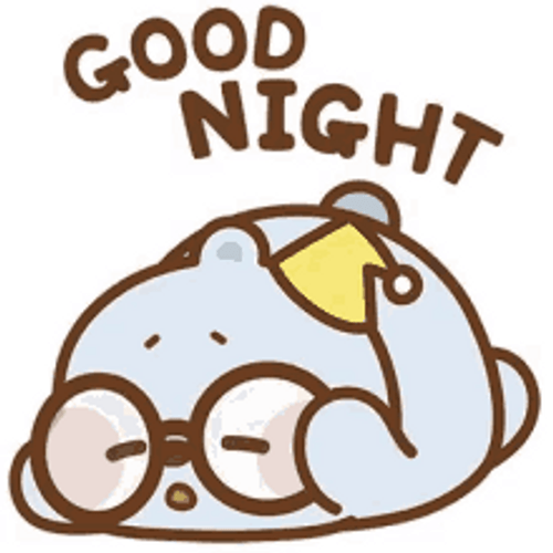 Good Night Cute Winnie Sleepy GIF