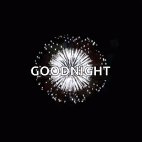 Good Night Fireworks Meme GIF