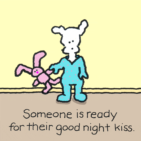Goodnight Love Ready For Kiss Chippy GIF