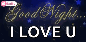 Good Night I Love You Sign