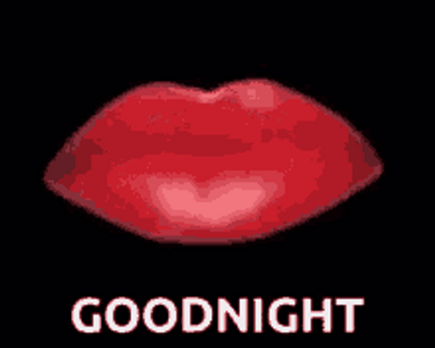 Good Night Kiss Mark GIF