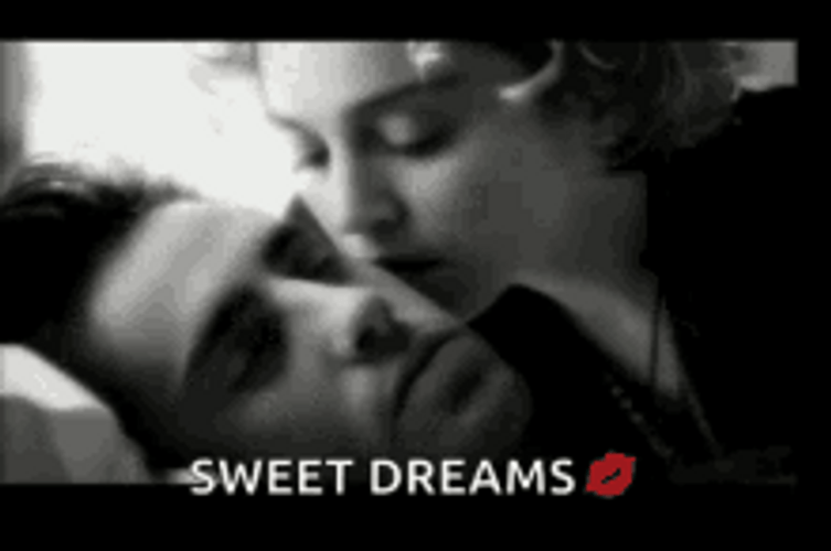 Good Night Kiss Sweet Lovers Sweet Dreams GIF