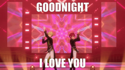 Good Night Love You Ensemble Stars Anime GIF