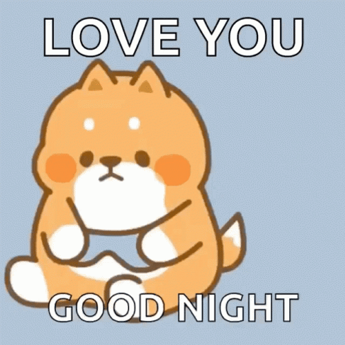 Good Night Love You Tonton Friends Sleep GIF