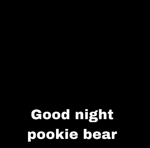 Good Night Pookie Bear