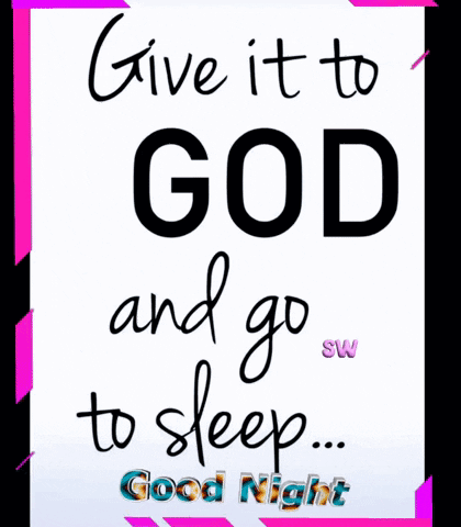 Good Night Pray To God For Blessings GIF