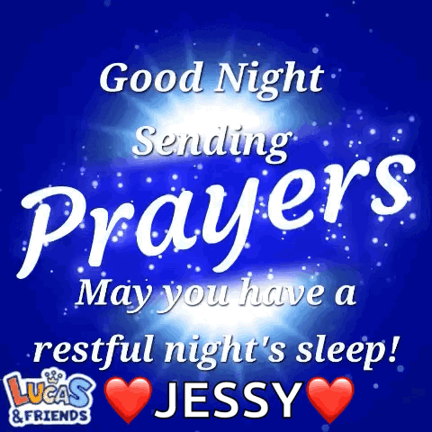 Good Night Sending Prayers
