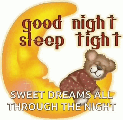 Good Night Sleep Tight And Be Bless GIF