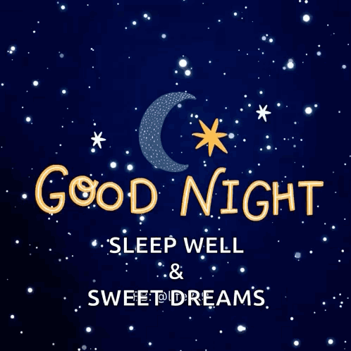 Good Night Sleep Well Sweet Dreams