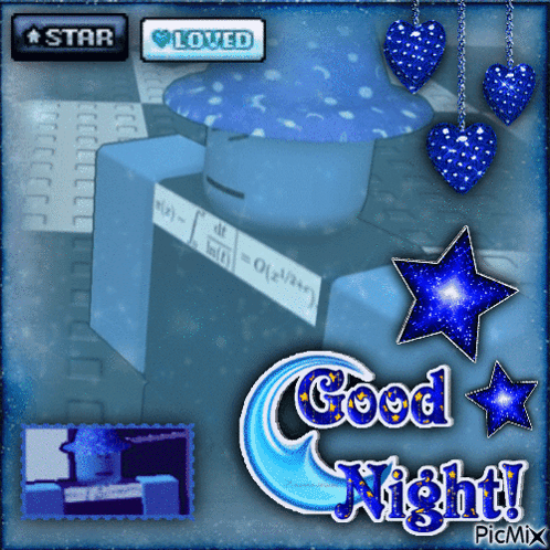 Good Night Star and Hearts