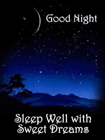 Good Night Sweet Dreams Gif GIF