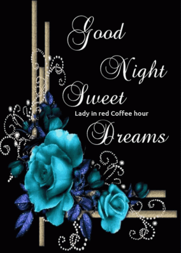 Good Night Sweet Dreams Lady In Red GIF