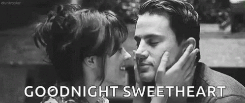 Good Night Sweetheart Rachel Mcadams Channing Tatum GIF