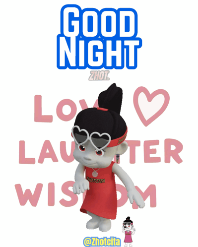 Good Night Zhout Love Laughter Wisdom Poster