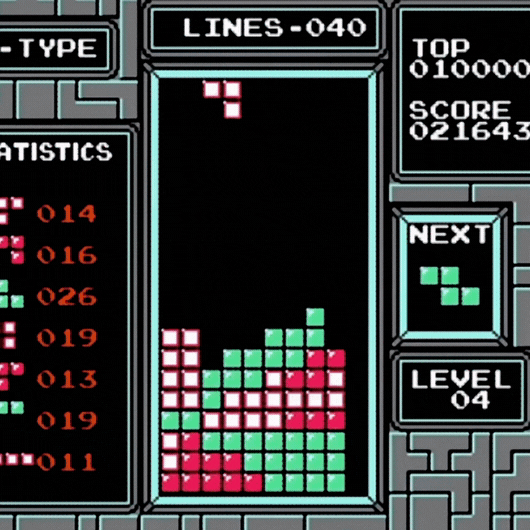 Good Old Tetris GIF