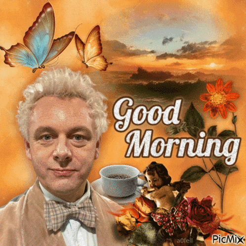 Good Omens Good Morning Gif GIF