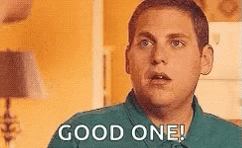 Good One Shocked And Laughing GIF