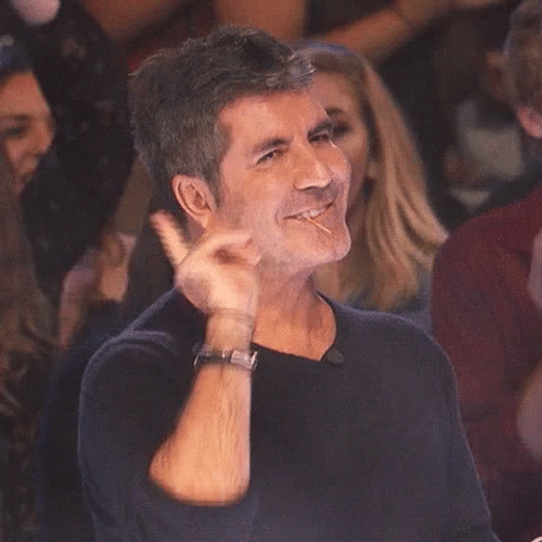 Good One Simon Cowell GIF