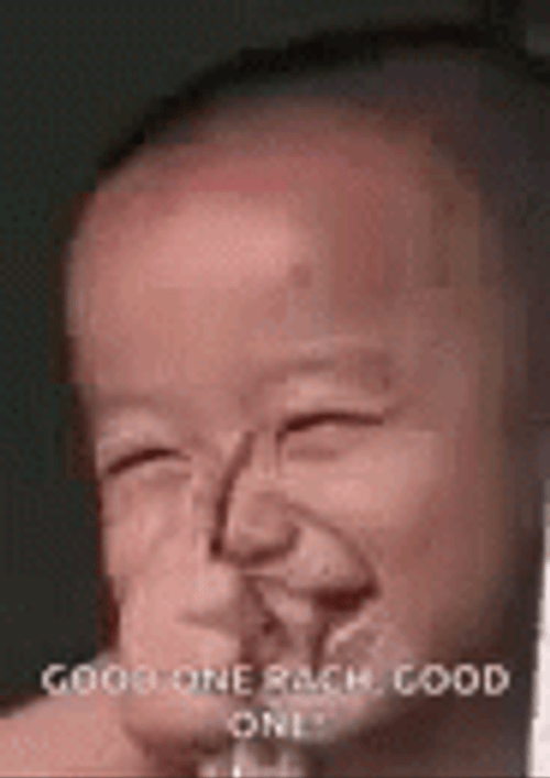 Good One Teasing Baby Pointing Finger GIF