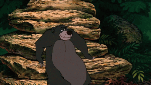 Good Spot Baloo Jungle Book GIF