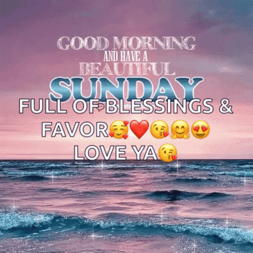 Good Sunday Morning Love Emojis 2094