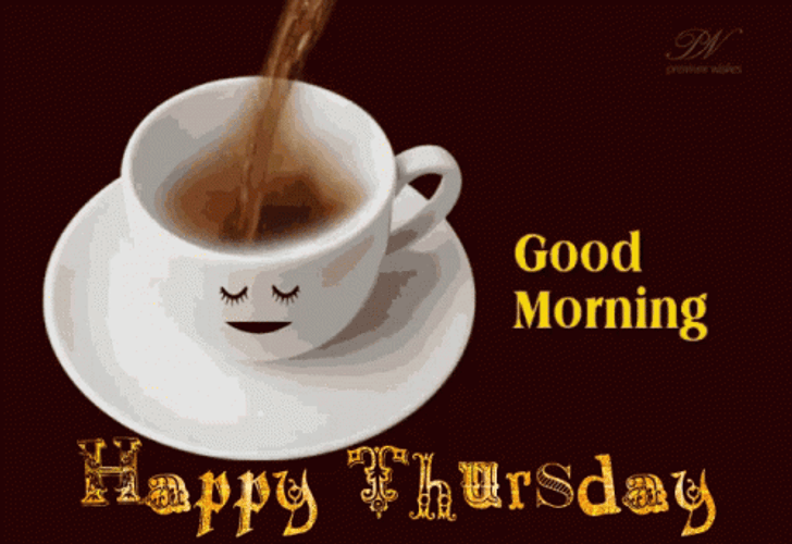Good Thursday Morning Coffee GIF