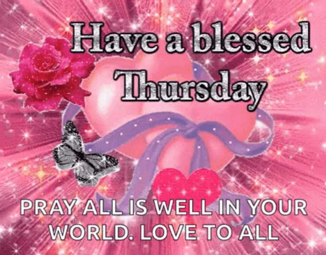 Good Thursday Morning Prayers Love  GIF