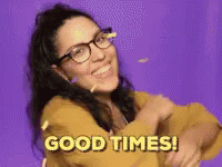 Good Times Friends Happy Dance GIF
