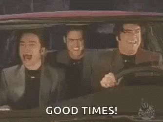 Good Times Jim Carrey Joy Ride GIF
