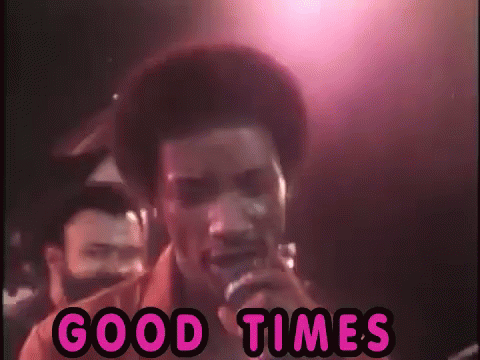 Good Times Kool And The Gang Singing GIF
