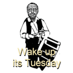 Good Tuesday Morning Wake Up Drummer Guy Animation GIF
