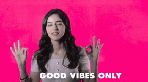 Good Vibes Only Ananya Panday GIF