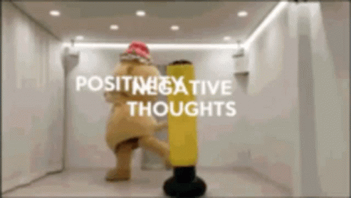 Good Vibes Fighting Negative Thoughts GIF
