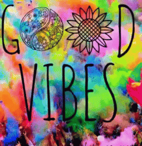 Good Vibes Hippie GIF