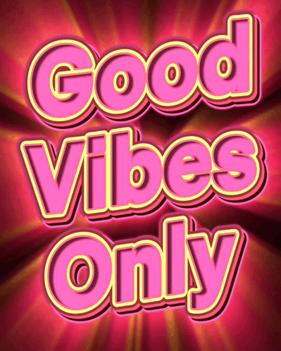 Good Vibes Only Sign Pink