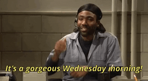 Good Wednesday Morning Donald Glover GIF