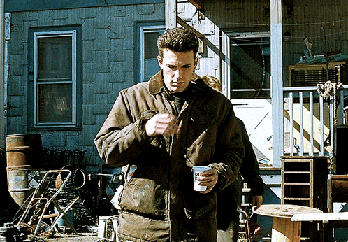 Good Will Hunting Drinking Coffee GIF