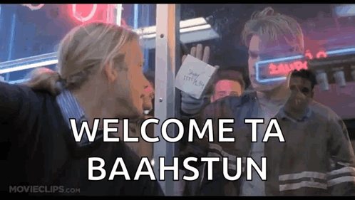 Good Will Hunting Welcome Ta Baahstun GIF
