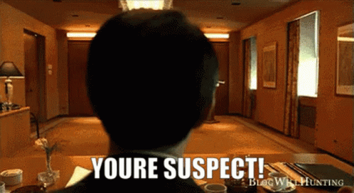Good Will Hunting You're Suspect GIF