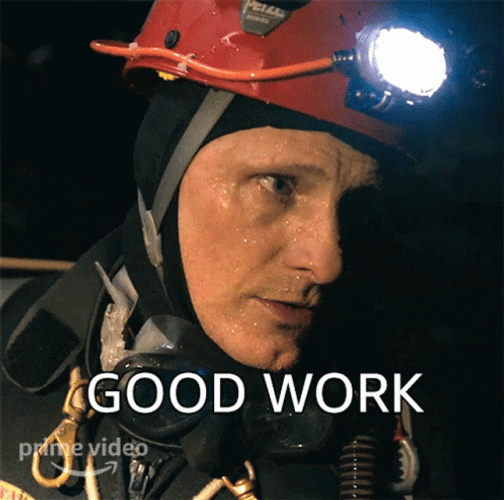 Good Work Nice Work GIF